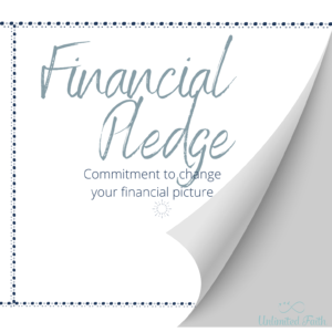 financial pledge